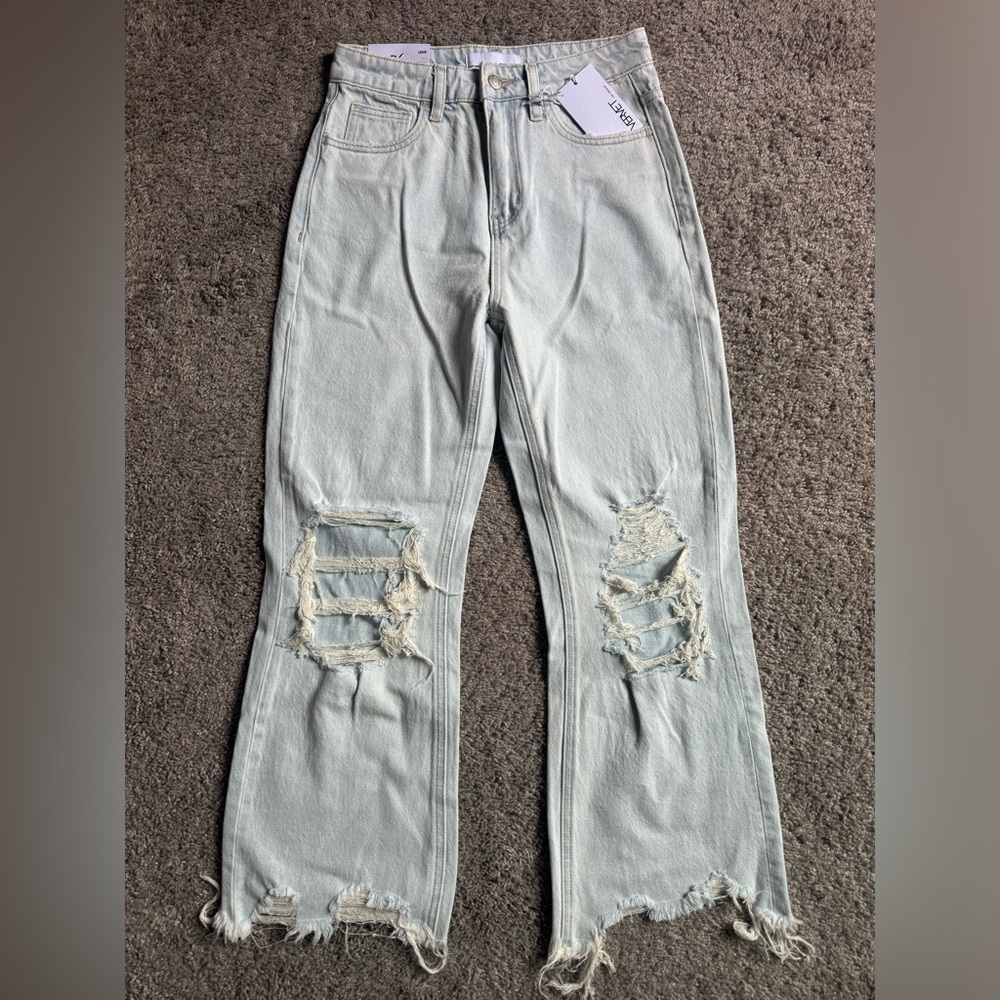 NWT VERVET Flare Light Blue Jeans